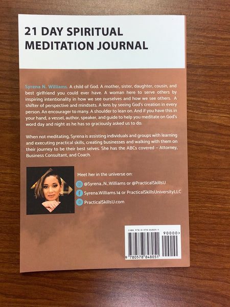 21 Day Spiritual Meditation Journal