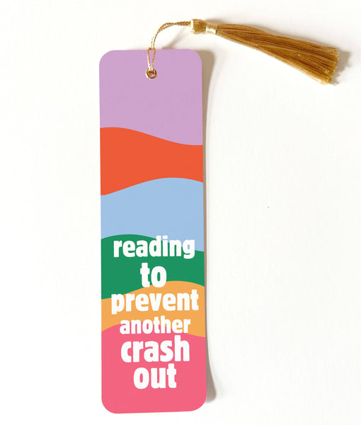Crash Out Bookmark with Tassel