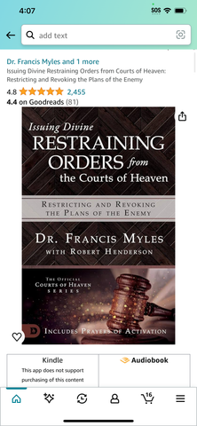 Use your spiritual authority to cancel the devil’s plans!

In our day, a powerful revelation has been released, teaching all believers how to enter the realm of breakthrough prayer and Kingdom authority—the Courts of Heaven.

As a believer operating in th