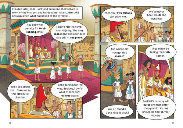 Puzzle Adventures : Mummy Mystery : Usborne