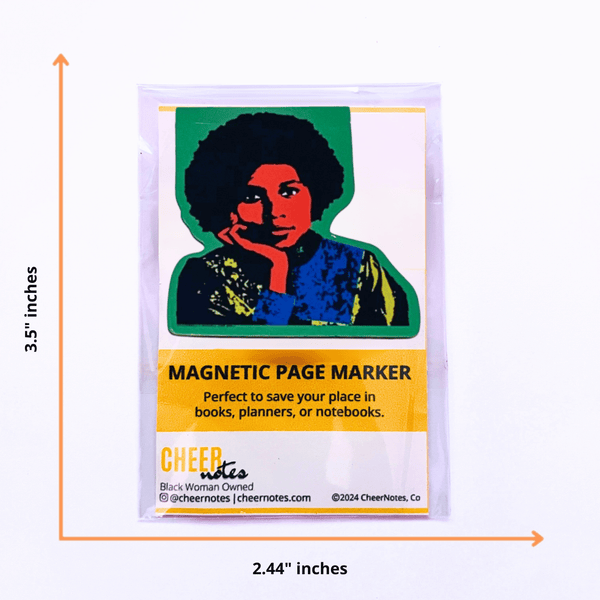 Bell hooks Magnetic Page Marker | Bookmarks | Feminist