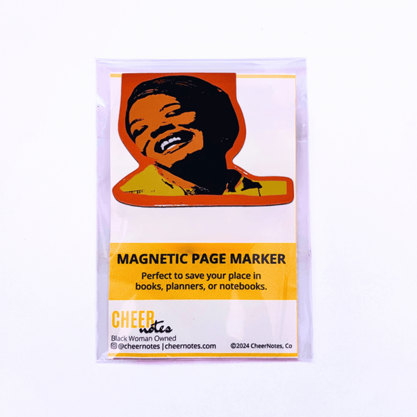 Maya Angelou Magnetic Page Marker | Bookmarks | Black Histor