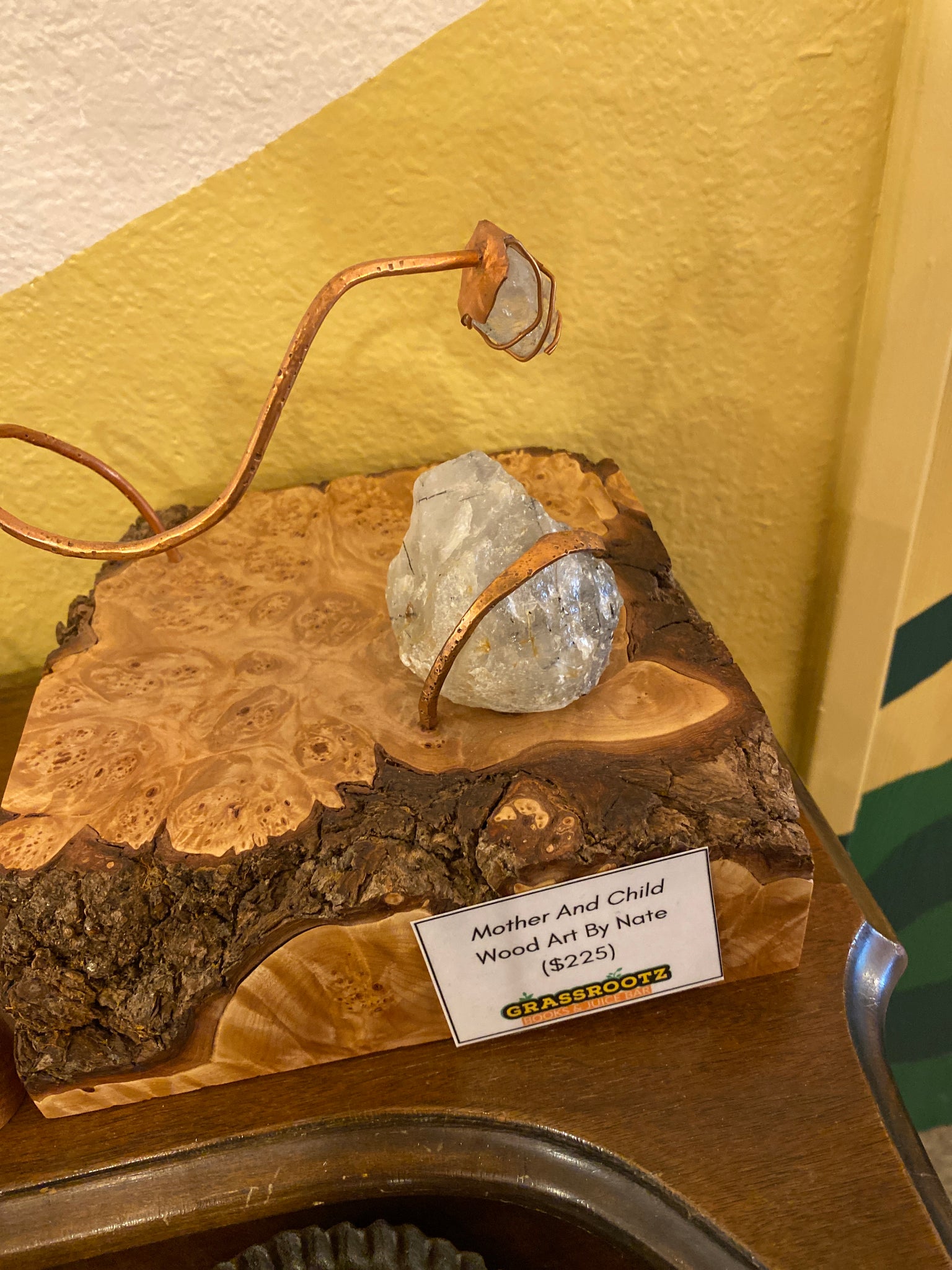 Mother and Child (Wood Art) By Nate