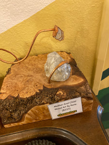 Mother and Child (Wood Art) By Nate