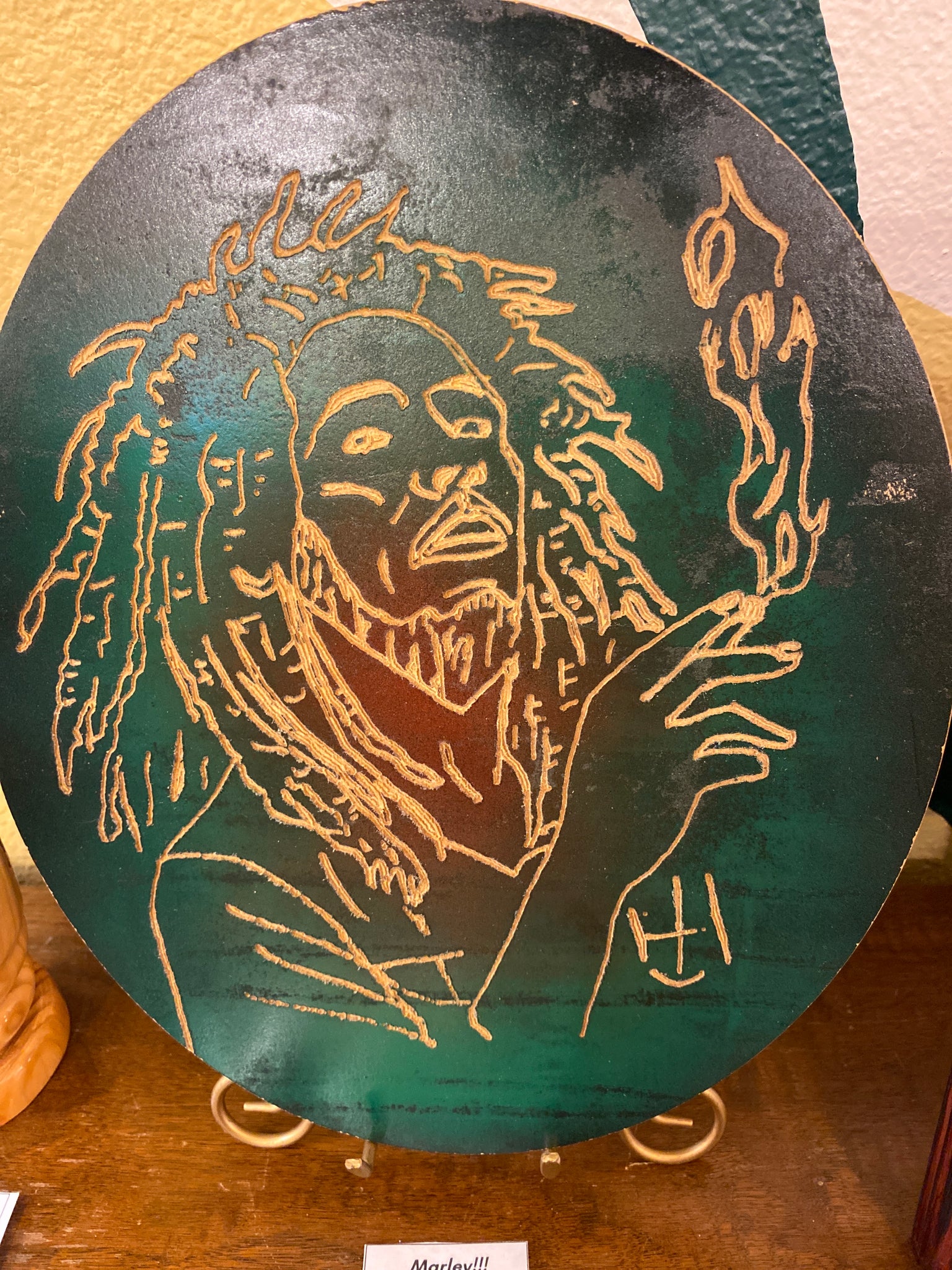 Bob Marley (Wood Carving By Nate)