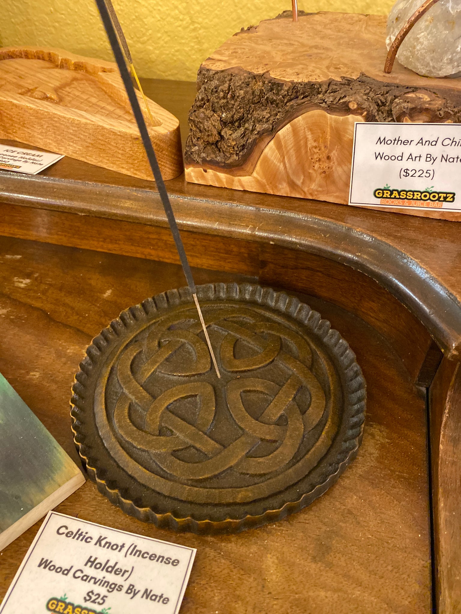 Celtic Knot Incense Holder