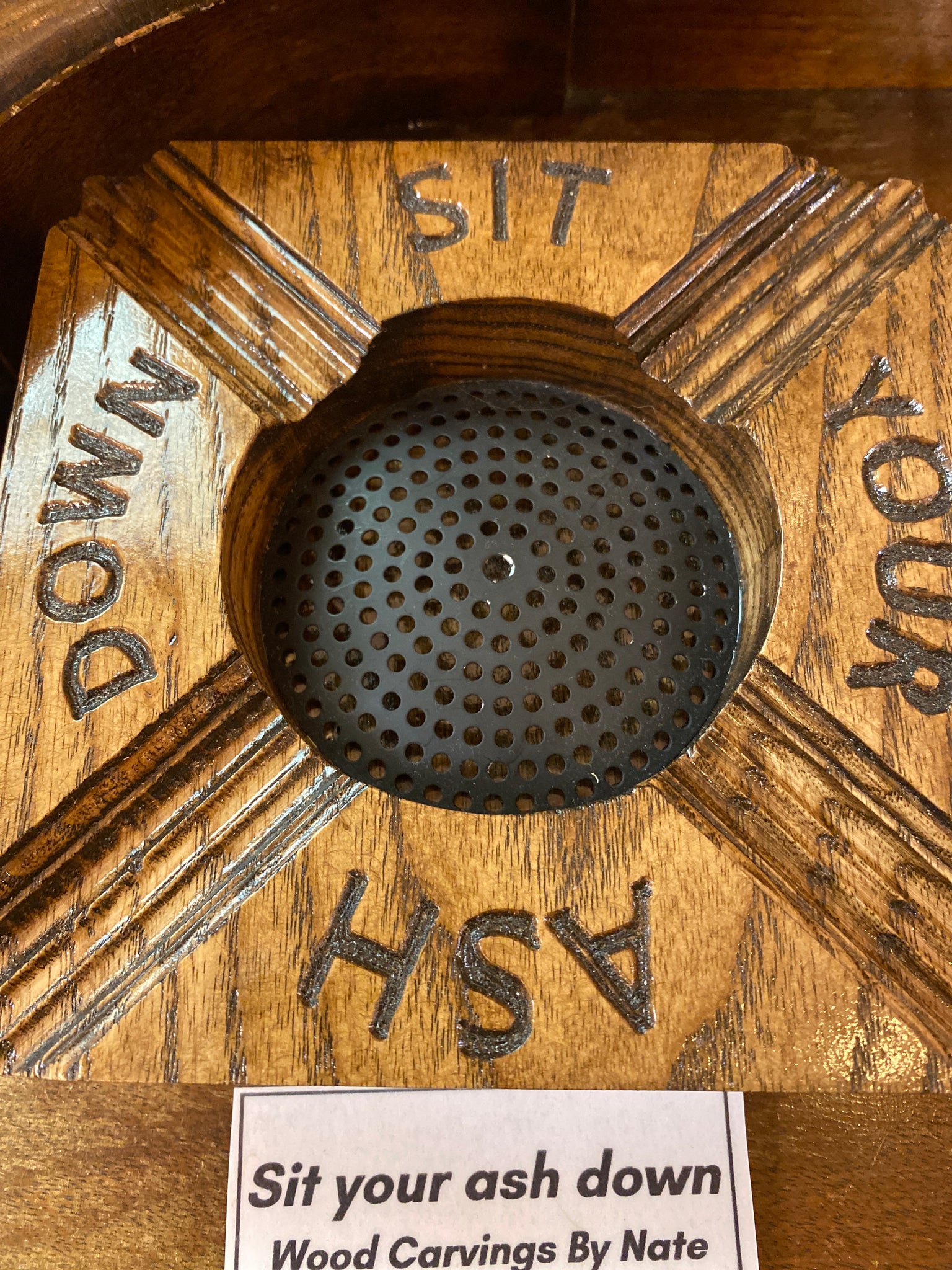 Sit Your Ash Down(Ash Tray/ Incense Holder) By Nate