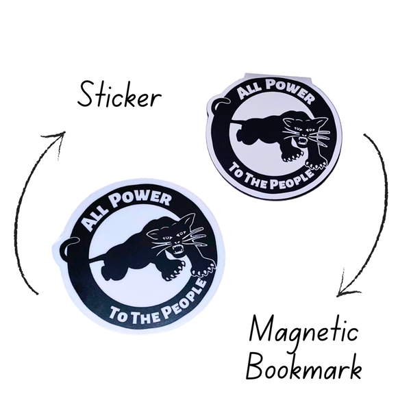 All Power Black Panther Stickers | Black Culture Activism