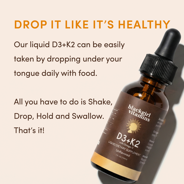 Vitamin D3 + K2 Drops