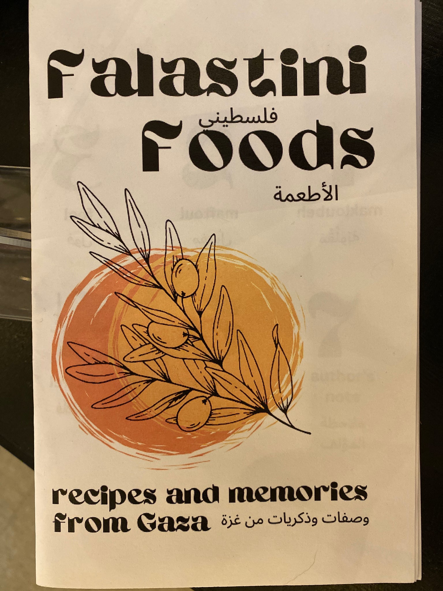 Gaza Recipe Booklet