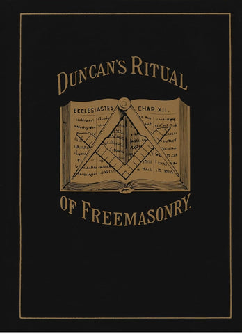 Duncan's Ritual of Freemasonry