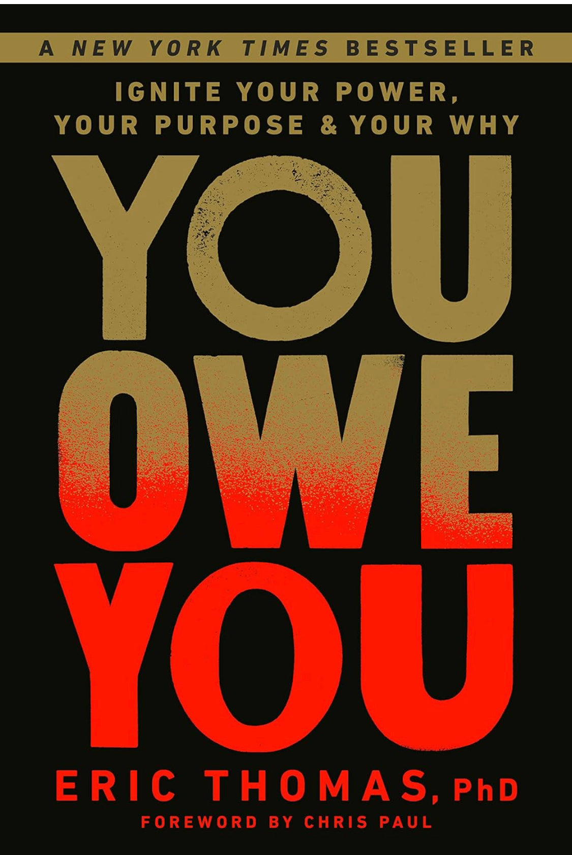 You Owe You(Ignite your power, Your purpose &your why)