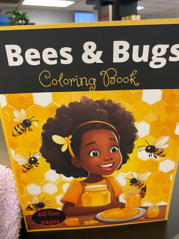 Bees &Bugs Coloring Book
