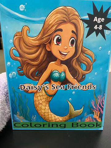 Daisy’s Sea Friends Coloring Book