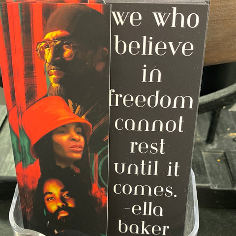 Political Prisoners Limited Edition Book Marks  (Art By: Demar Douglas)