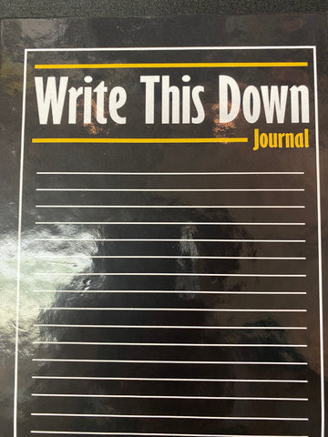 Write This Down (Journal)