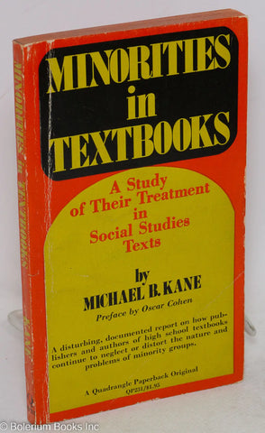 Minorities in Textbooks: A Study of Their Treatment in Social Studies Texts