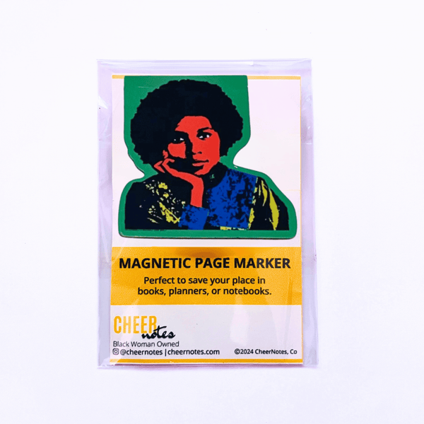 Bell hooks Magnetic Page Marker | Bookmarks | Feminist