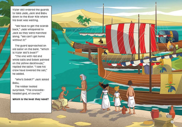 Puzzle Adventures : Mummy Mystery : Usborne