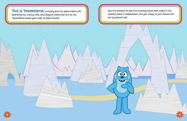 Yo Gabba GabbaLand!: Gabbatastic Sticker & Activity Book